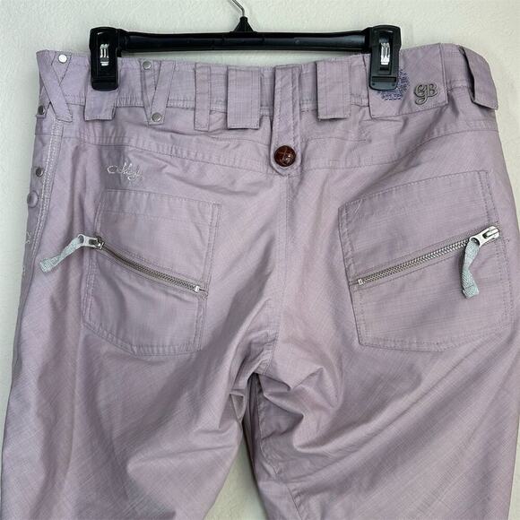 Oakley Women's Purple Gretchen Bleiler Insulated Snowboard Pants Size M - Picture 6 of 15